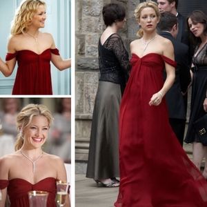 Amsale Dress, Crimson (from my best friend's girl)